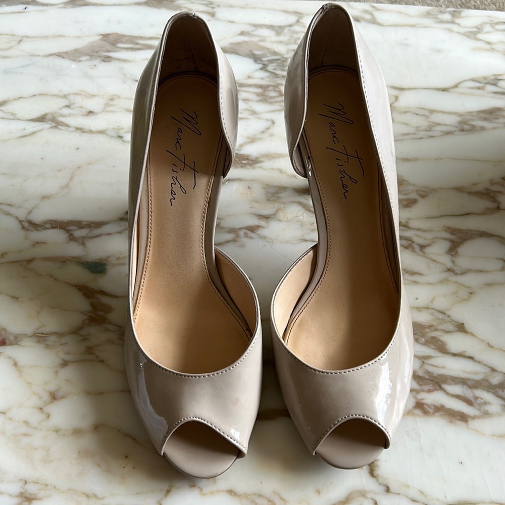 Marc Fisher Nude Pumps Size 8.5